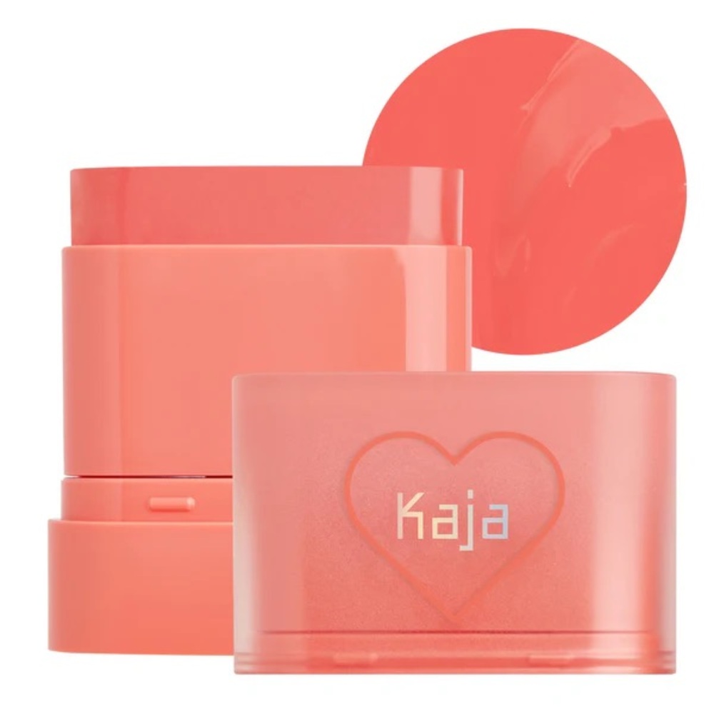 BNIB Kaja Dewy Bar - Creamy Multi Stick Blusher & Lip - Peach Cobbler